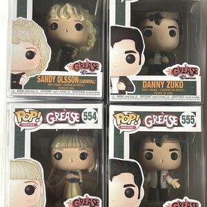 Grease Funko Full Set